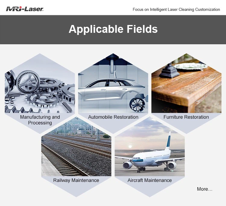 300w Pulsed laser clean machine10