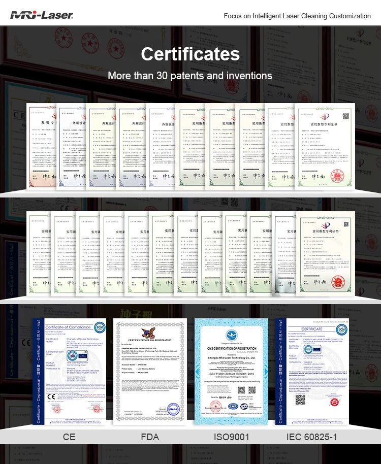 300w Pulsed laser clean machine13