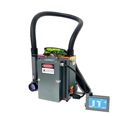 Backpack Laser Cleaning Tshuab Rau Kev Kho Chaw