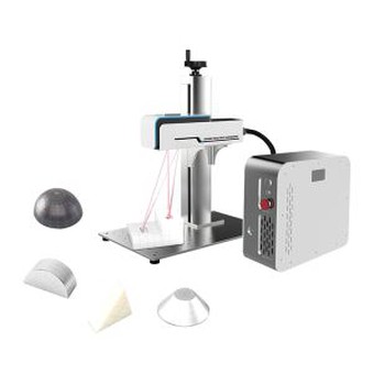 20W Mini Portable 3D Fiber Laser Engraving Tshuab Tsawg Nqe