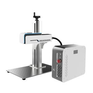 MRJ-FL-3D 30w 3D MiniFiber Laser Marker Rau Kub Thiab Nyiaj Tsis Tshua Muaj Nqi